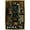 Gold Framed Version, variant on Halo - Game Key Art Grid Wall Poster with Push Pins, 22.375" x 34"