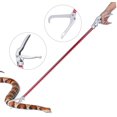 thumbnail image 3 of HAHDAXIA Pinces à Serpent de Multiples Tailles, Pinces à Serpent pour Reptiles Standard Robustes Poignée à Prise Confortable Attrape-Serpents Outil de Manipulation à Mâchoire Grand [Rouge 47.2 Pouces] Trouveurs de Jeu, 3 of 7