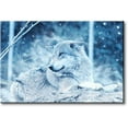 thumbnail image 2 of Wolf in Forest Winter Picture on Stretched Canvas, Wall Art D?cor, Ready to Hang, 2 of 4
