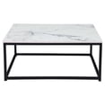 thumbnail image 5 of Versatile White Square Coffee Table Perfect for Kitchen, Dining, Bedroom, Living Room, and More, 5 of 5