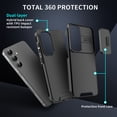 thumbnail image 7 of for Samsung Galaxy A36 5G Case, Built-in Camera Lens Slide Cover, Military Grade Drop Protection, Heavy Duty Rugged Shockproof Hard PC Protective Phone Cover For Samsung Galaxy A36 5G,Blue, 7 of 7