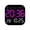 D, variant on Digital Alarm Clock for Bedroom and Office - Desk Clock with Color Display, Date, Temperature, and Weekday - 2 Alarms with Brightness Adjustment for Living Room, Bedside, and Desk Decor (E)