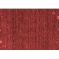 thumbnail image 1 of Ahgly Company Indoor Rectangle Abstract Red Contemporary Area Rugs, 8' x 12', 1 of 4