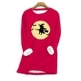 thumbnail image 1 of Chandail en Molleton pour Femmes Mode Décontractée Manches Longues Blouses & Chemises Col Rond Chemises d'Automne en Liquidation, 1 of 3