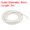 White, variant on Uxcell Silicone Foam Seal Strip Sponge Rubber Cord Solid, White 6mm x 2m