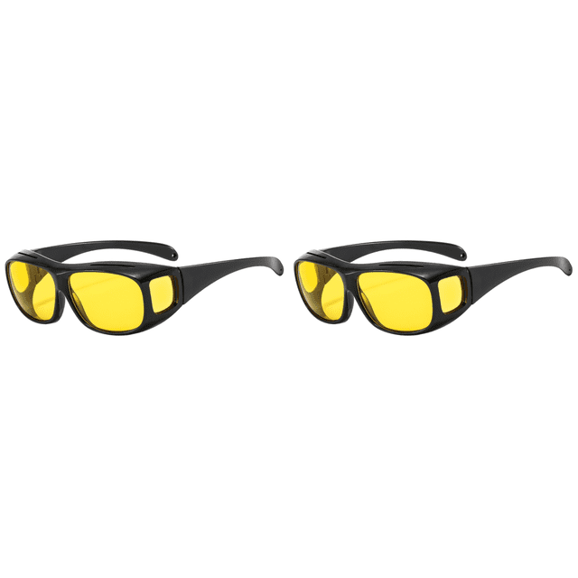 Gafas Conducción Nocturna para Coche Antideslumbrantes Conductor () Amarillas