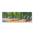 thumbnail image 2 of Day Dream HQ JB6020 60 x 20 in. Jamaican Boats Inside & Outside wood Wall Art, 2 of 3