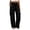 Black, variant on Gubotare Women Linen Cargo Pants Women Linen Pants Drawstring Summer Cargo Pants Beach Travel Lounge Pants with Pocket (Brick Red,S)