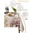 thumbnail image 2 of Spring Hydrangea Floral Table Cloth, Vintage Botanical Flowers Waterproof Tablecloth for Square Tables, Reusable Washable Fabric Table Cover for Restaurant Kitchen Dining Tables 60"x60", 2 of 6