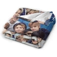 thumbnail image 3 of Super Soft Stray Flannel Throw Blanket Hyunjin Bangchan Felix Blanket Merchandise Sofabed Girl Adult Gift Super Soft Comfort Plush Family Car Picnic Indoor Outdoor Summer 50"X40", 3 of 7