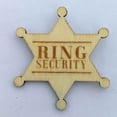 thumbnail image 3 of Wood Ringer Bearer Gift Ring Security Badge Pin for Wedding Rustic Wooden Ring Bearer Gift, 3 of 9
