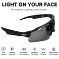 thumbnail image 2 of Gafas de sol Bluetooth Zigtik GG05 UV400 polarizadas, reproducción de 5-6 h, 2 of 9