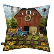 Briarwood Lane Sunflower Barn Indoor/Outdoor Pillow