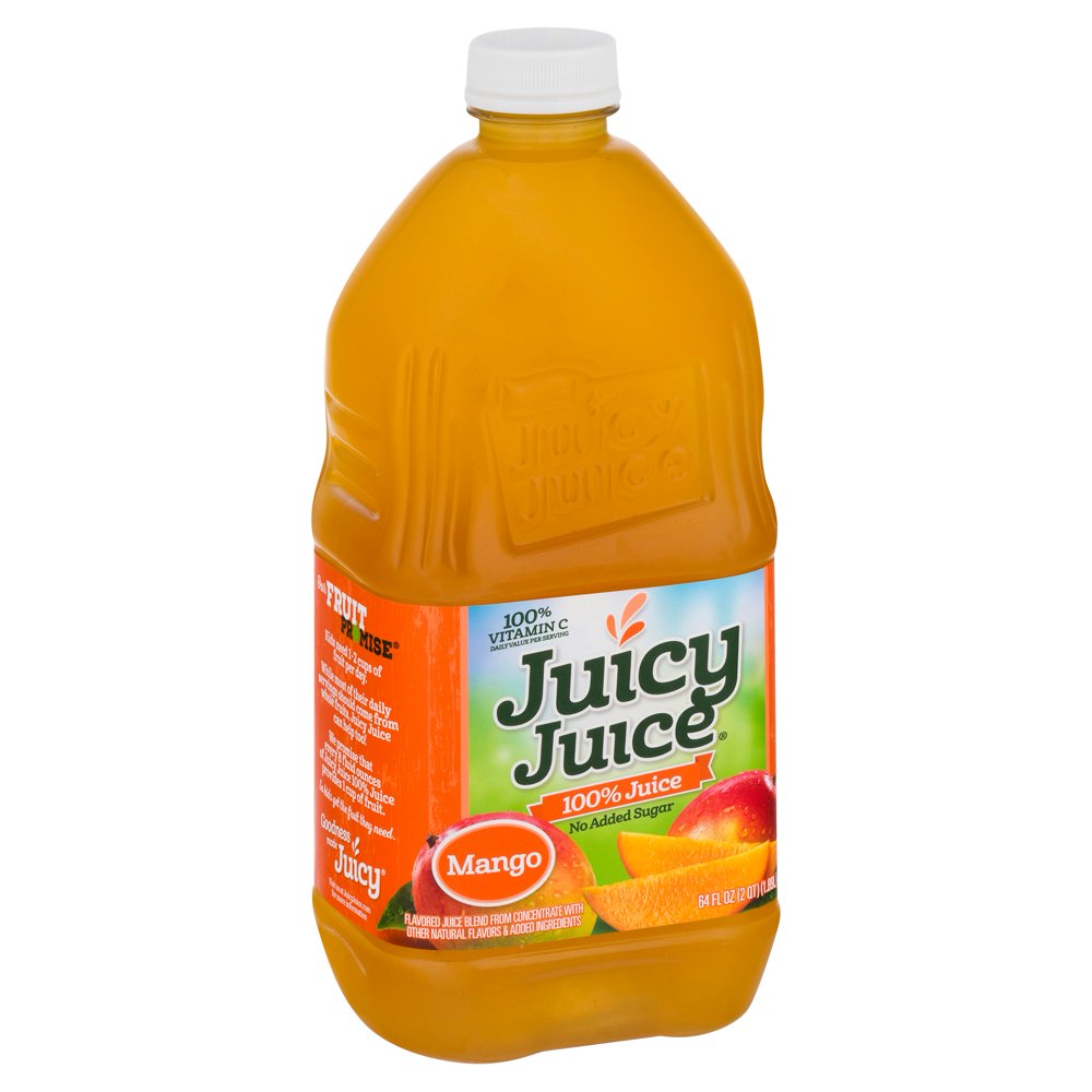 Juicy Juice Mango 100 Juice, 64 fl oz