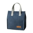 thumbnail image 2 of kladzum Reusable Lunch Box for Men/Women, Insulated Lunch Bag Meal Bag Vertical Portable Cationic Bento Bag Insulation Bag Rice Box Bag Large Capacity Lunchbox for Work Office Picnic Beach, 2 of 9