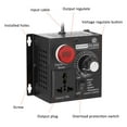 thumbnail image 6 of OWSOO AC110V 4000W Compact Variable Voltage Controller Portable Speed Voltage Adjuatable Dimmer, 6 of 6