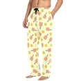 thumbnail image 2 of Yellow Pickleball Balls joogoo Men's Pajama Pants Cotton Long Sleepwear Lounge Pants XL, 2 of 7