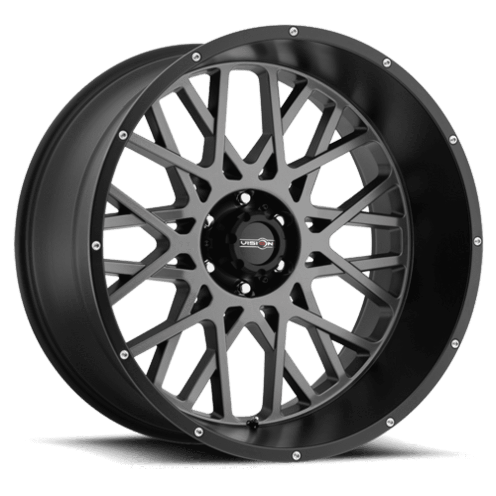 Vision Off Road Rocker 20x12 5x139 7 51et Anthracite With Satin Black Lip Wheel Walmart Com Walmart Com