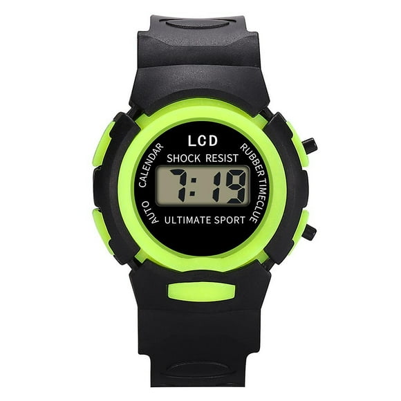 Reloj electrónico digital para niños HUOGUO, resistente al agua de 3 a 10 años