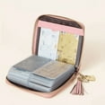 thumbnail image 5 of Womens Coin Purse Credit  Zip Leather Card Case RFID Blocking, 5 of 9