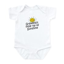 CafePress - Grandma's Sunshine Infant Bodysuit - Baby Light Bodysuit, Size Newborn - 24 Months
