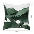 thumbnail image 5 of sunsanly Leaf Print Pillow Cover Decorative Pillowcase Super Soft Wear Resistant Washable Easy Maintenance Cushion Case Decoration, 5 of 8