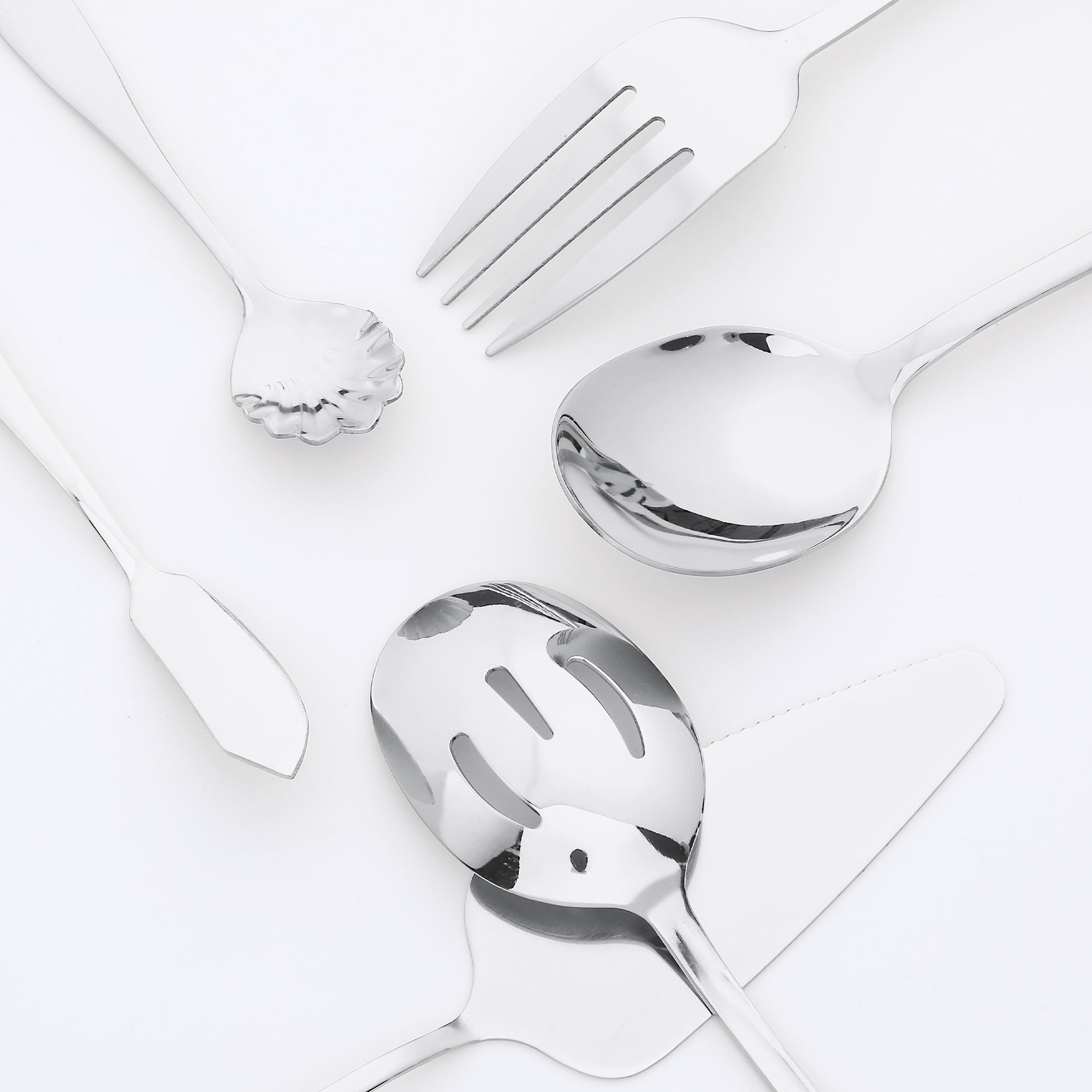 Unique Bargains 12 Pcs Silverware Set Stainless Steel Flatware Cutlery Silver