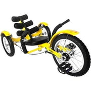 Mobo Mobito: The Ultimate 3-Wheeled Cruiser, Youth - Yellow Unisex