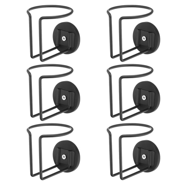 Soporte magnético para taza Uxcell de 6 piezas, soporte para bebida magnético para tractor, cortacésped, camión, coche, nevera, montaje en superficie horizontal