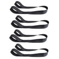 thumbnail image 3 of UPGRATOR 4Pcs Ski Shoulder Straps Black Polyester Adjustable Ski Boot Carrier Accessories, 3 of 6