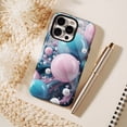thumbnail image 6 of Fluid Art Pastel Bubbles Glossy iPhone Case Artistic Gift for Teens Artists Compatible with iPhone 11/12/13/14/15/16 (Pro Max/Plus), 6 of 9