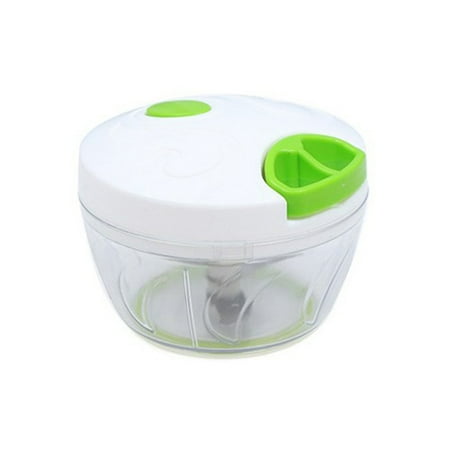 Fruit Crusher Hopper - Multifunction Food Chopper Household Food Processor Manual Meat Grinder Fruit Crusher Blender Kitchen Tool
