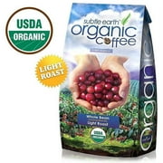 Subtle Earth Organic Light Roast Whole Bean Coffee 5LB