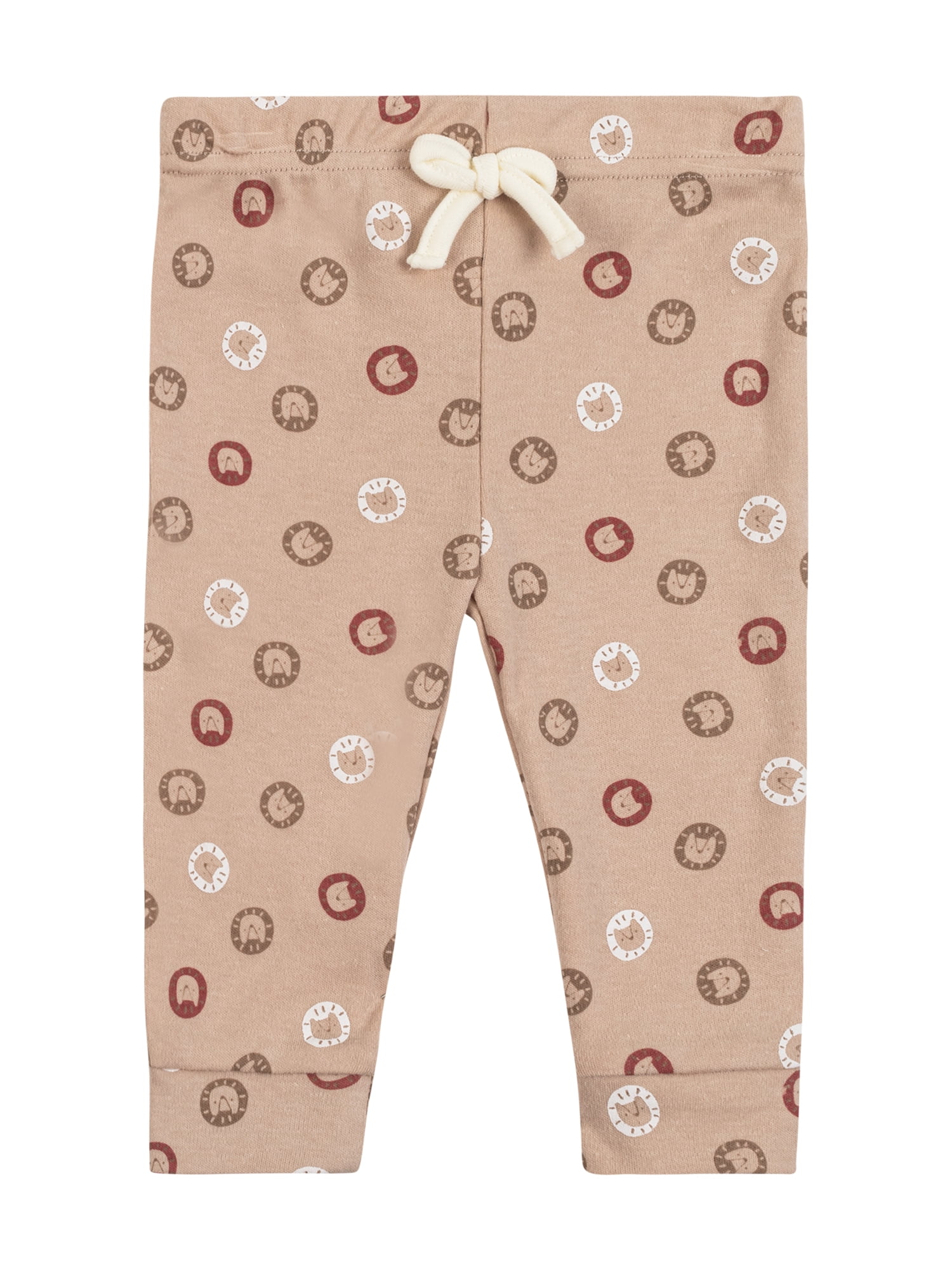 Wonderluxe Newborn Boys' Print Bodysuit, Bib and Pant , 3-Piece Set, Sizes 0/3M-6/9M