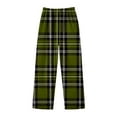 thumbnail image 5 of ATOGUTA Pants For Girls Flannel Long Plaid PJ Bottoms Boys Lounge Pants with Pockets Size 2T-14, Multicolor, 5 of 5