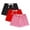 Pink, variant on 3 Pack Kids Summer Cotton Shorts Comfy High Waisted Running Athletic Shorts Comfy Loose Casual Lounge Short White 5 Years