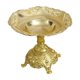 thumbnail image 1 of Soporte para frutero con base, bandeja de pedestal para fruta europea, bandeja para servir para fiestas Oro, 1 of 9