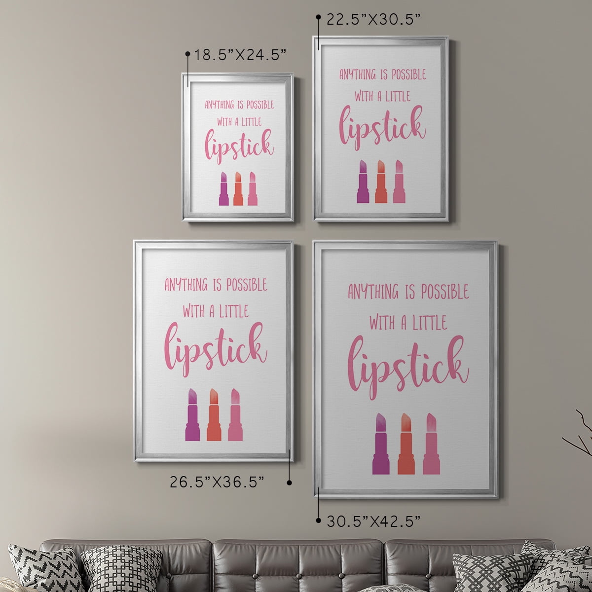 Little Lipstick Premium Classic Framed Print - Ready to Hang