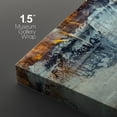 thumbnail image 4 of wall26 Canvas Print Wall Art Set Blue &amp; Yellow Grunge Color Field Abstract Patterns Digital Art Modern Art Chic Scenic Colorful Multicolor for Living Room, Bedroom, Office - 16"x24"x2 P, 4 of 5