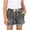 Gray, variant on Girls Denim Shorts Drawsting Waist Cuffed Hem Shorts Summer Casual Comfy Jorts with Patchwork Pockets for 5-15 Years
