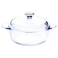 thumbnail image 5 of Round Tempered Glass Casserole Dish with Glass Lid - 1.0Liter, 5 of 5
