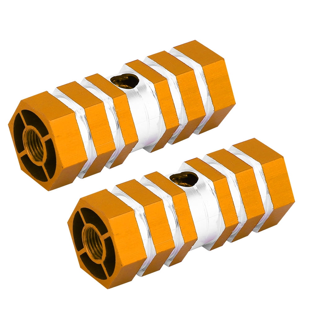 Broco Essieu arriere Peg velo velo en Alliage d aluminium Pegs BMX Pegs Gold Walmart