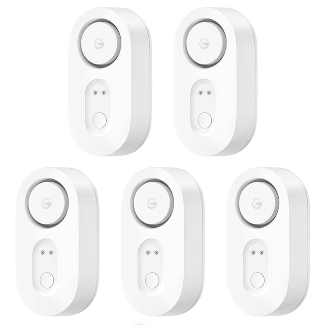 Detector de fugas de agua GoveeLife, paquete de 5, con alarma de 105 dB