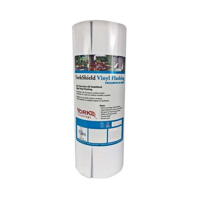 York 5994090 Rouleau de Vinyle Blanc 12 Po x 600 Po Clignotant