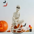 thumbnail image 4 of Fiudx Ofertas y liquidaciones Nuevas luces LED de calavera para Halloween, decoración de fiestas, diseño de escena, luces de utilería para actividades, 4 of 7