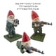 thumbnail image 3 of Matsuzay 3 adornos de gnomos de amplia aplicación para decoración de jardín de gnomos de interior y exterior, adornos enanos Decoración del hogar, 3 of 6