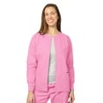 thumbnail image 2 of Adar Universal Women's Scrub Set - Warm-Up Scrub Jacket and Elastic Pull-On Pants - 902 - Sherbet - 3X, 2 of 7
