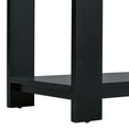 thumbnail image 7 of GZXS Black Narrow Sofa Table Behind Couch, Modern Minimalist Entryway Sofa Table with Sturdy Legs and Open Shelf, 59.8"L x 15.7"W x 30"H, 7 of 7