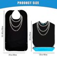 thumbnail image 4 of Adult Bibs For Elderly Washable, Clothing Protectors Waterproof And Reusable Adult Bib For Eating Ad, 4 of 5