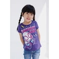 thumbnail image 4 of Marvel Spidey and His Amazing Friends Toddler Girls' Short Sleeve Character Graphic Milestone T-Shirt Purple Ghost-Spider Birthday Girl, 4 of 6